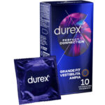Durex Condoms-Perfetto Connessione Lubrificazione Extra su Base · Preservativi