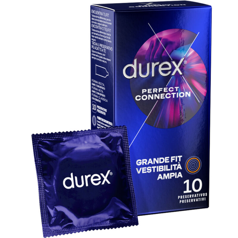 Durex Condoms-Perfetto Connessione Lubrificazione Extra su Base 1 Durex Condoms-Perfetto Connessione Lubrificazione Extra su Base · Preservativi