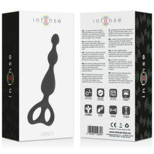 Intense Anal Toys-Anali Nero-Silicone · Giocattoli anali (immagine 6)