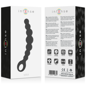Intense Anal Toys-Palline anali Max Silicone · Giocattoli anali (imaginea 5)