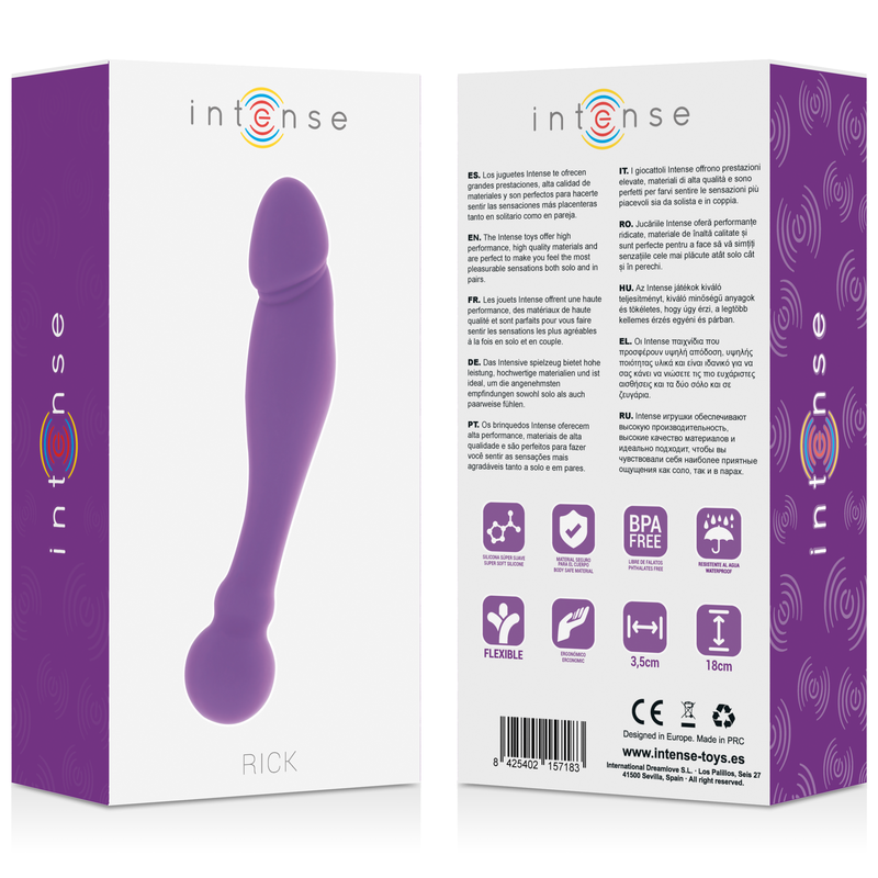 Intense-Rick Doppio Stimolatore Doppio Silicone · Dildo & Stimolatori (immagine 4)