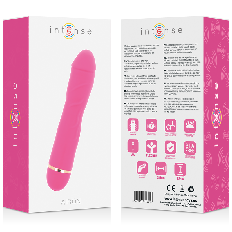 Intense-Airon Vibratore in Silicone, 20 modalità 22 Intense-Airon Vibratore in Silicone, 20 modalità · Vibratori (imaginea 4)