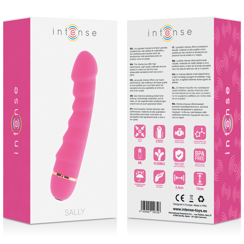 Intense High Tech-Sally Silicone Vibratore, 20 modalità · Vibratori (immagine 4)