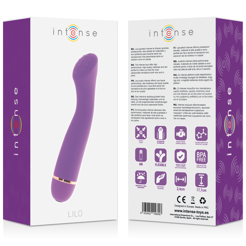 Intense-Lilo Vibratore Silicone G-spot, impermeabile 28 Intense-Lilo Vibratore Silicone G-spot, impermeabile · Vibratori (imaginea 8)