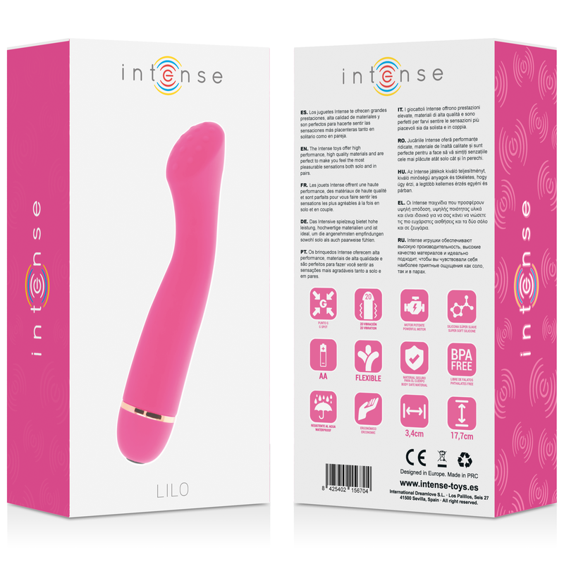 Intense-Lilo Vibratore Silicone G-spot, impermeabile 23 Intense-Lilo Vibratore Silicone G-spot, impermeabile · Vibratori (imaginea 3)