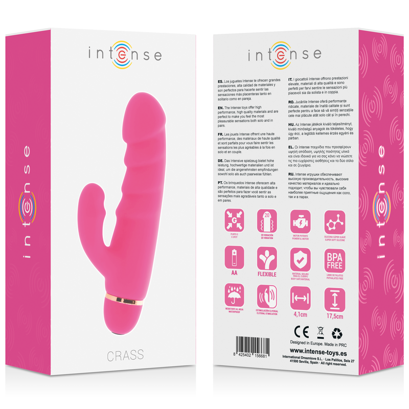 Intense High Tech-Crass Vibratore in Silicone, 20 modalità 27 Intense High Tech-Crass Vibratore in Silicone, 20 modalità · Vibratori (imaginea 5)