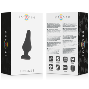 Intense Anal Toys-Plug anale Pipo S Nero Silicone 9.8 Cm 8 Intense Anal Toys-Plug anale Pipo S Nero Silicone 9.8 Cm · Accessori BDSM (imaginea 4)