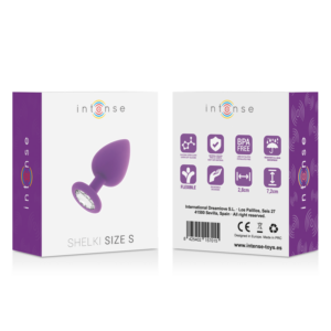 Intense Anal Toys-Shelki S Plug anale Lilla-Silicone, impermeabile 11 Intense Anal Toys-Shelki S Plug anale Lilla-Silicone, impermeabile · Accessori BDSM (imaginea 5)
