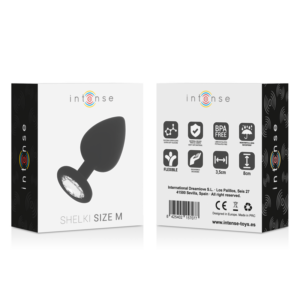 Intense Anal Toys-Shelki M Plug anale Nero-Silicone, impermeabile 10 Intense Anal Toys-Shelki M Plug anale Nero-Silicone, impermeabile · Accessori BDSM (imaginea 5)