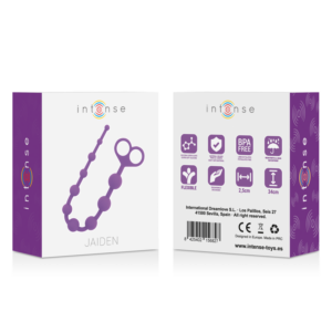 Intense Anal Toys-Jaiden Perline Anali Silicone · Giocattoli anali (immagine 11)