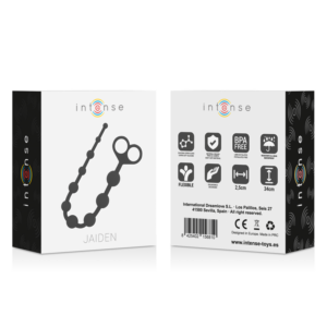 Intense Anal Toys-Jaiden Perline Anali Silicone · Giocattoli anali (immagine 6)