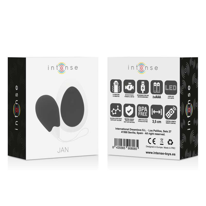 Intense Remote Control-Jan Ou Vibratore Telecomando · Vibratori (immagine 4)