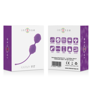 Intense Health Kegel-Karmy Fit Kegel Silicone Lilla · Giocattoli anali (imaginea 3)