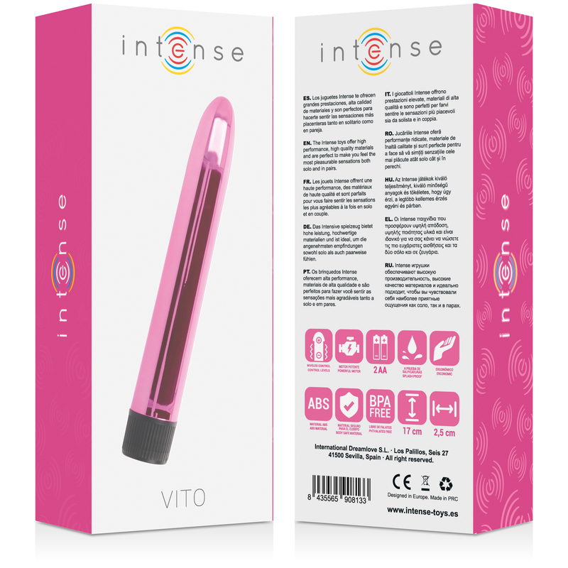 Intense Fun Toys-Vito Vibratore ABS, Silenzioso · Vibratori (imaginea 11)