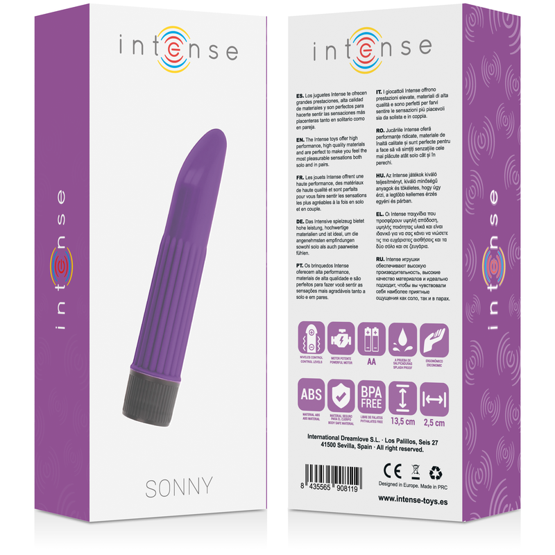 Intense Fun Toys-Sonny Vibratore-ABS, Silenzioso · Vibratori (immagine 10)