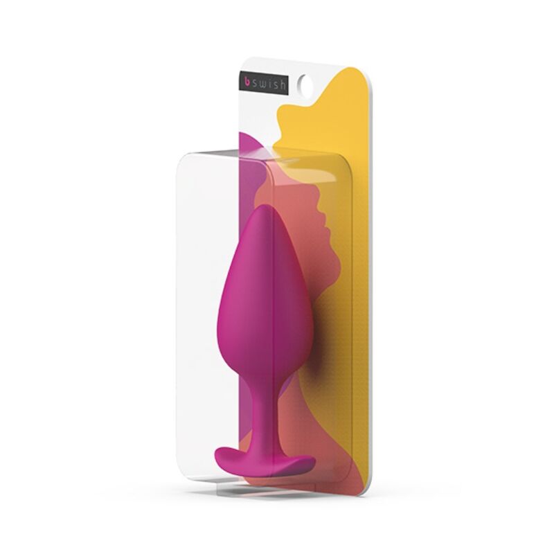 B Swish-Bfilled Basic Plus Plug Prostatic Magenta-Silicon · Accesorii BDSM (imaginea 4)