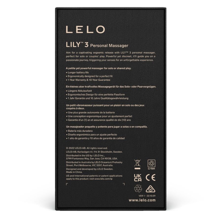 Lelo-Lily 3 Massaggiatore Personale 18 Lelo-Lily 3 Massaggiatore Personale · Vibratori (imaginea 4)