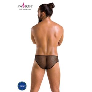 Passion-035 Slip Richard Nero, Poliuretano · Intimo uomo (imaginea 2)
