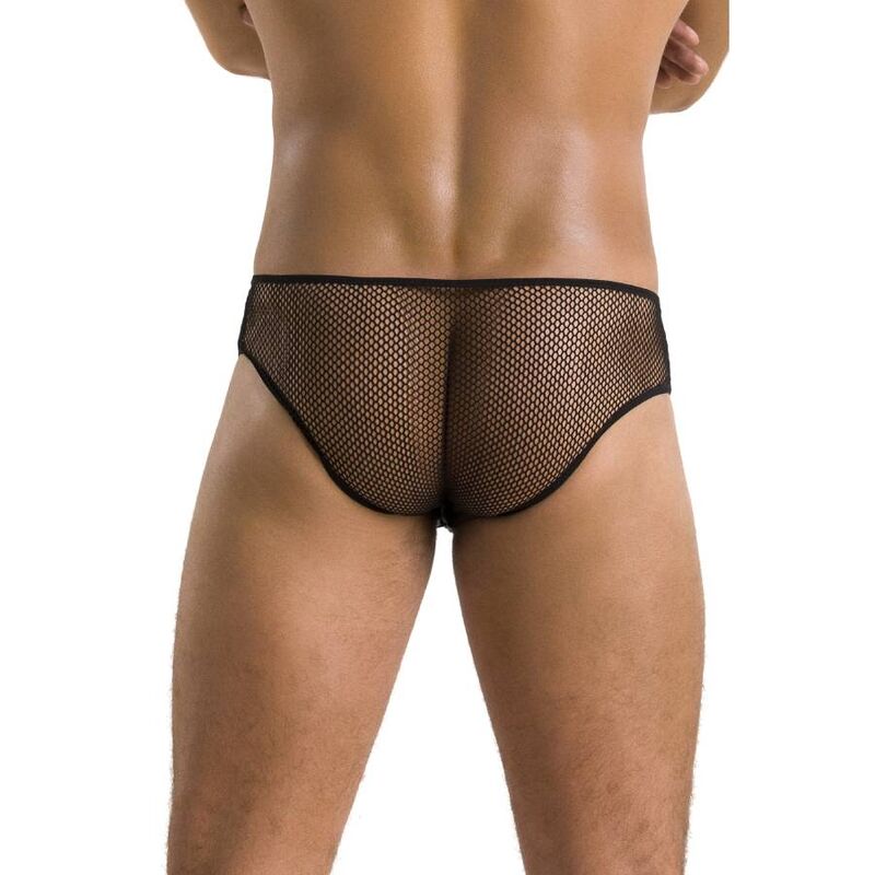 Passion-035 Slip Richard Nero, Poliuretano · Intimo uomo (imaginea 4)