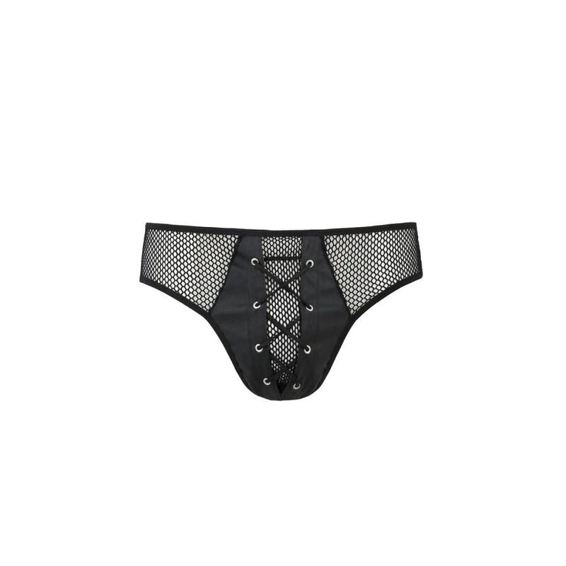 Passion-035 Slip Richard Nero, Poliuretano · Intimo uomo (imaginea 5)