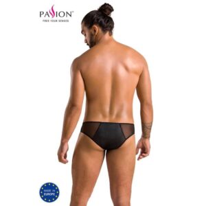 Passion-042 Slip Timmy Nero, Poliuretano · Intimo uomo (imaginea 2)