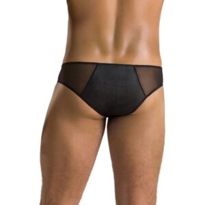 Passion-042 Slip Timmy Nero, Poliuretano · Intimo uomo (immagine 4)