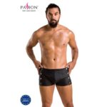 Passion-048 Short David Nero, Poliuretano · Intimo uomo