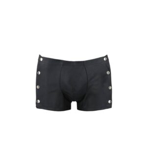 Passion-048 Short David Nero, Poliuretano · Intimo uomo (immagine 5)