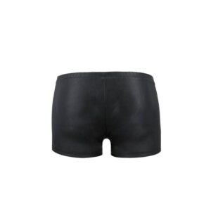 Passion-049 Short Nero Mat, Pelle ecologica · Intimo uomo (imaginea 4)