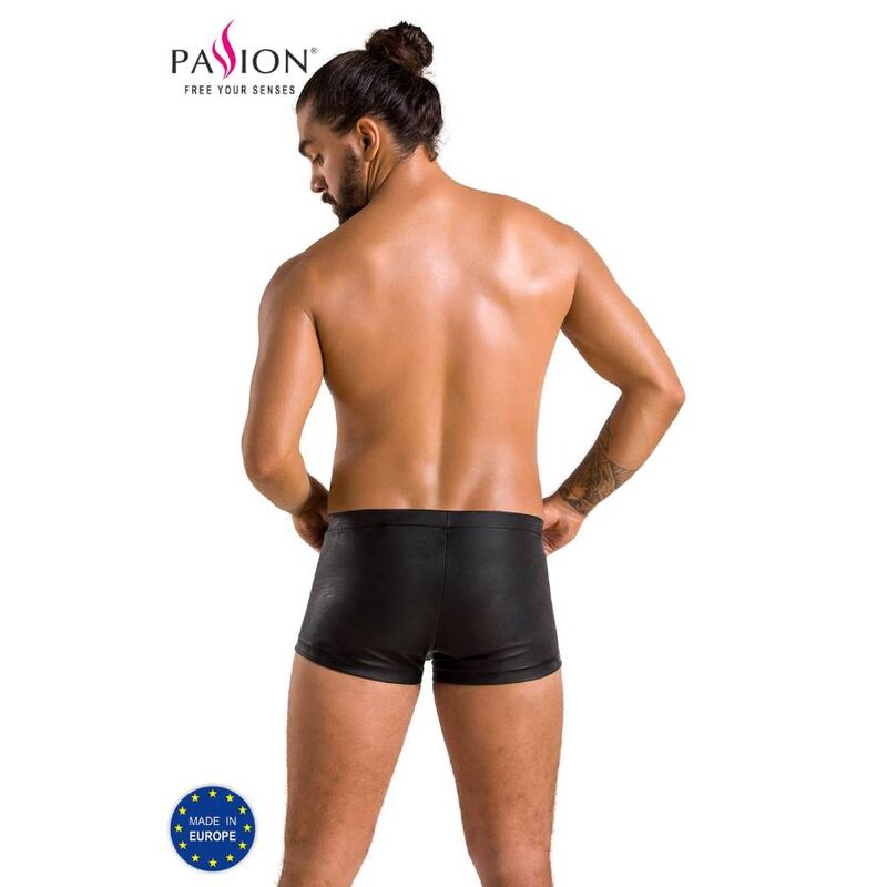 Passion-050 Short Patrick Nero, Poliuretano · Intimo uomo (imaginea 2)