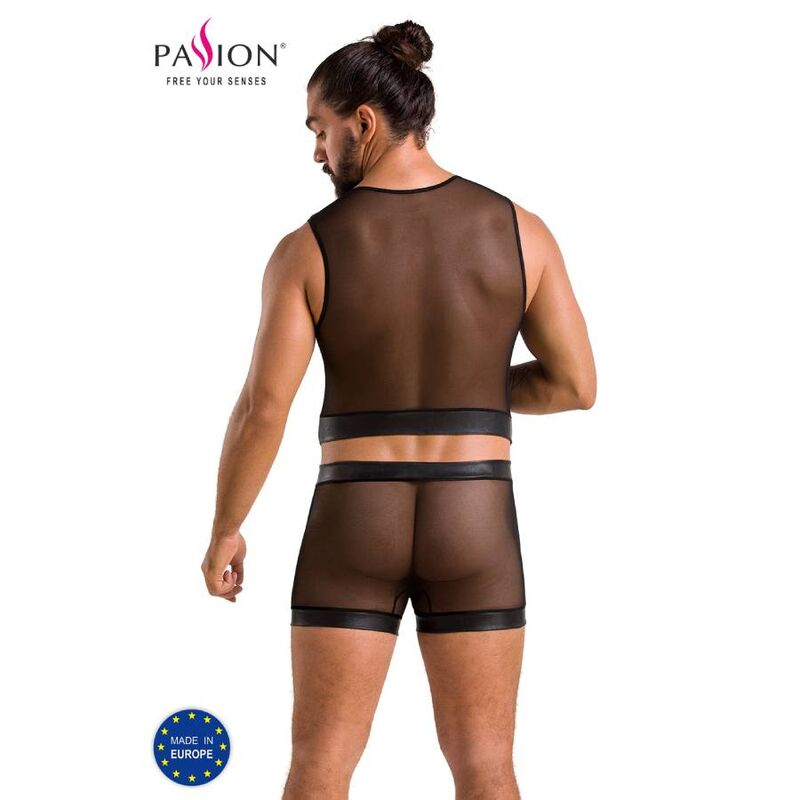 Passion-053 Set William Nero, Poliuretano · Intimo uomo (immagine 2)