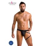 Passion-058 Tanga Bill Nero, Poliuretano · Intimo uomo