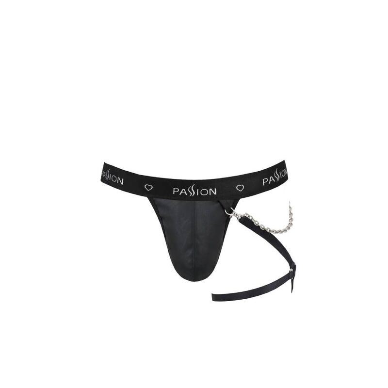 Passion-058 Tanga Bill Nero, Poliuretano 4 Passion-058 Tanga Bill Nero, Poliuretano · Intimo uomo (imaginea 5)