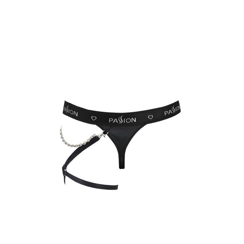Passion-058 Tanga Bill Nero, Poliuretano 5 Passion-058 Tanga Bill Nero, Poliuretano · Intimo uomo (imaginea 6)