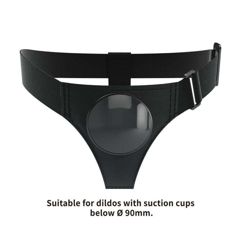 Harness Collection-Imbracatura Universale Nero-ABS, impermeabile 2 Harness Collection-Imbracatura Universale Nero-ABS, impermeabile — PRETTY LOVE · Strap-on & Imbracature (imaginea 2)