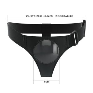 Harness Collection-Imbracatura Universale Nero-ABS, impermeabile — PRETTY LOVE · Strap-on & Imbracature (imaginea 4)