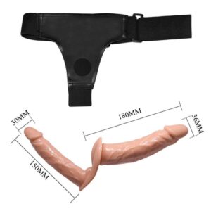 Baile Harness Collection-Ultra Passionate Dildo Doppio con Imbracatura-TPR 12 Baile Harness Collection-Ultra Passionate Dildo Doppio con Imbracatura-TPR · Strap-on & Imbracature (imaginea 5)