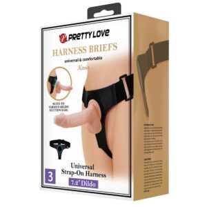 Harness Collection-Centură Harness Universal cu Dildo Kevin 19 — PRETTY LOVE · Strapon & Harness (imaginea 7)