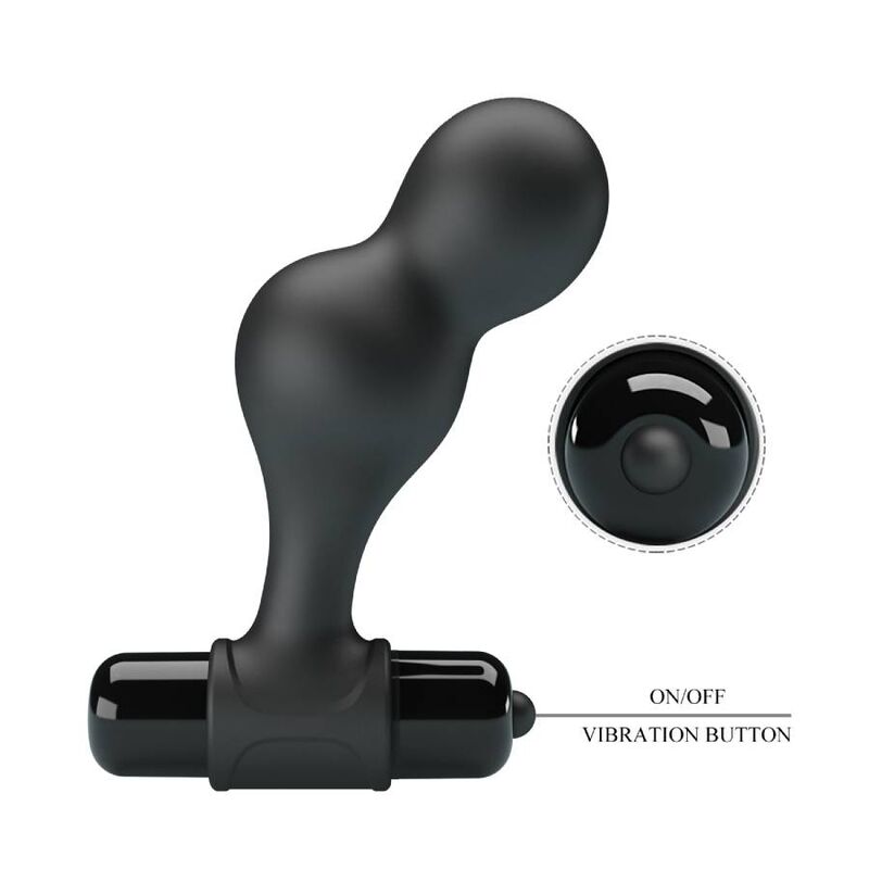 Mr Play-Spina vibrante anale in silicone Nero-10 velocità 5 Mr Play-Spina vibrante anale in silicone Nero-10 velocità · Accessori BDSM (imaginea 5)