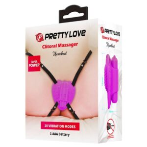 Fun Toys-Heartbeat Stimolante Clitorideo 10 modalità di Vibrazione — PRETTY LOVE · Vibratori (imaginea 9)