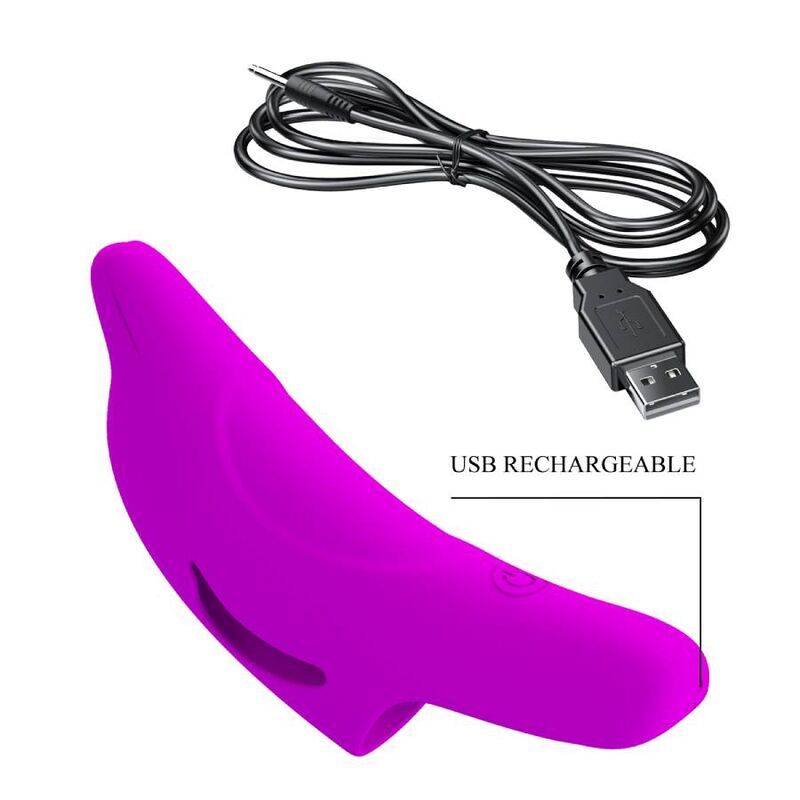 Fun Toys-Delphini Powerful Stimolatore di Dita-Silicone 9 Fun Toys-Delphini Powerful Stimolatore di Dita-Silicone — PRETTY LOVE · Vibratori (imaginea 9)