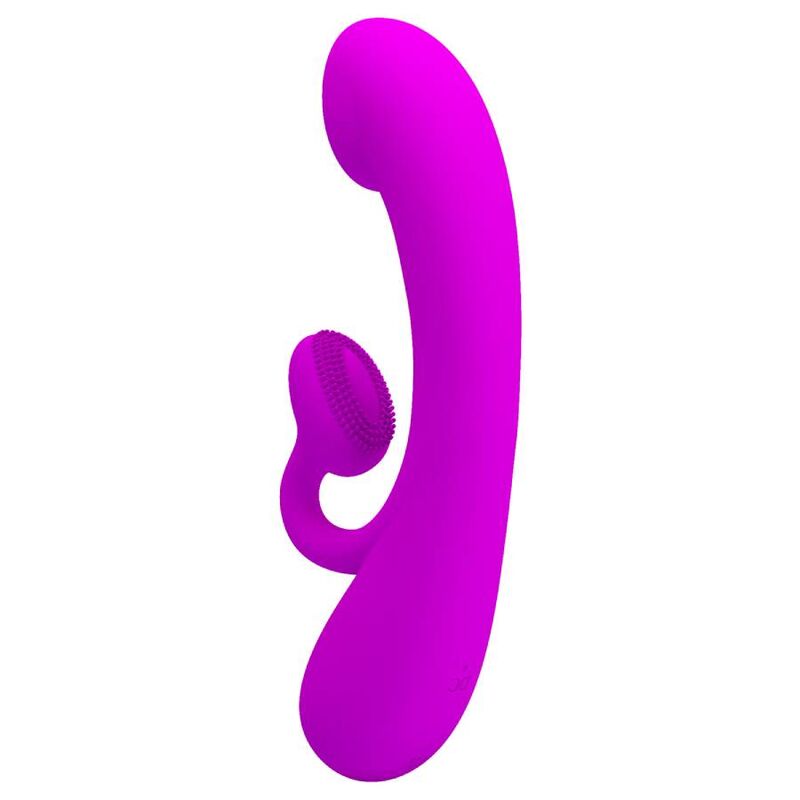 High Tech-Sincero Silicone Vibratore Clitorideo Con Suzione, Viola-10 — PRETTY LOVE · Vibratori (imaginea 8)