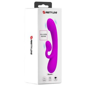High Tech-Sincero Silicone Vibratore Clitorideo Con Suzione, Viola-10 — PRETTY LOVE · Vibratori (imaginea 4)