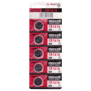 Maxell-Batteria al litio CR1616 3V, 5 Pezzi · Batterie & Accessori
