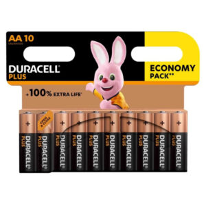 Duracell-Plus Power-100 Batterie alcaline AA LR6, 10 pezzi · Batterie & Accessori