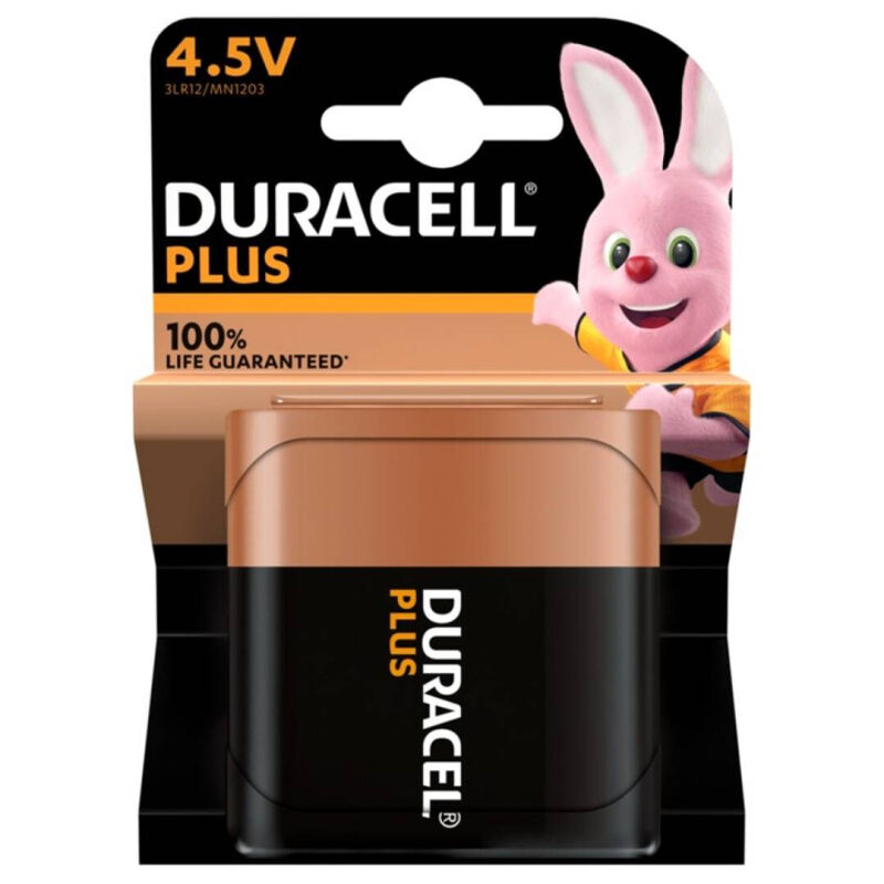 Duracell-Plus Power-100 Batteria alcalina 4.5V 3LR12 Blister*1