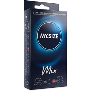 My Size Mix-Miscela di preservativi 60 mm, 10 Pezzi · Preservativi