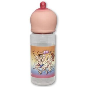 Diablo Picante-Bottiglia in forma di seno Colore Pelle 750 ml — DIVERTY SEX · Articoli divertenti