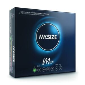 My Size Mix-Mix Prezervative 47 mm 28 Bucăți · Prezervative