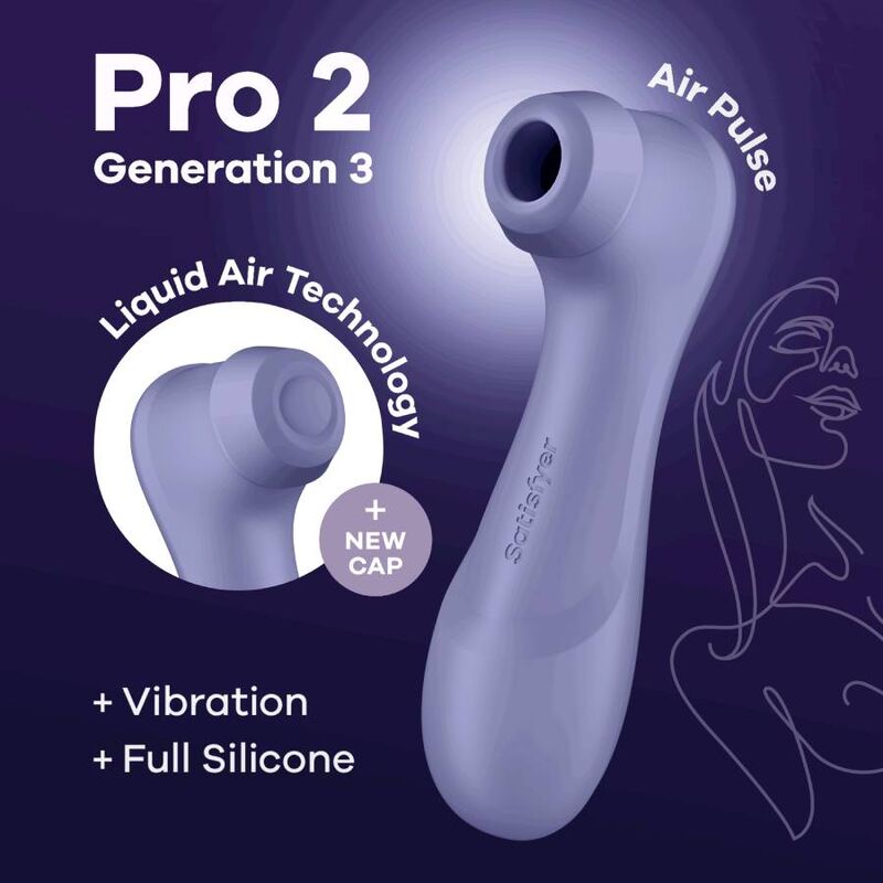 Satisfyer Pro 2 Generazione 3 Stimolatore Liquid Air 2 Satisfyer Pro 2 Generazione 3 Stimolatore Liquid Air · Vibratori (imaginea 3)